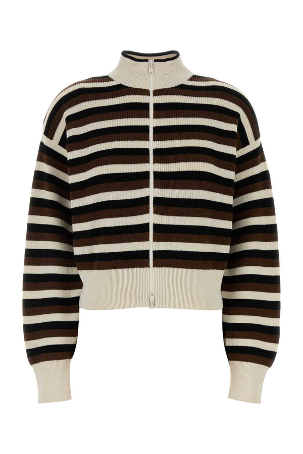Brunello Cucinelli 100% Cotton cardigan in brown