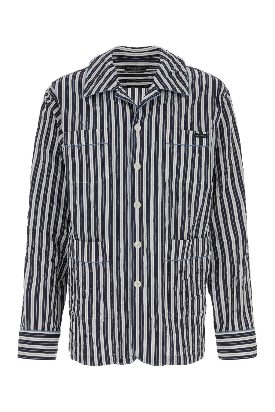 Dolce & Gabbana 85% Viscose shirt in navy