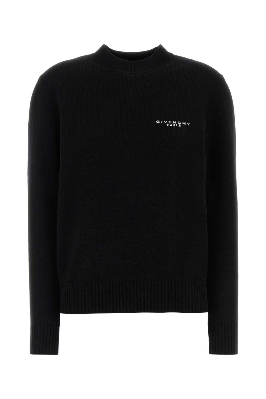 Givenchy Crew 70% Wool 30% Cashmere sweater in black