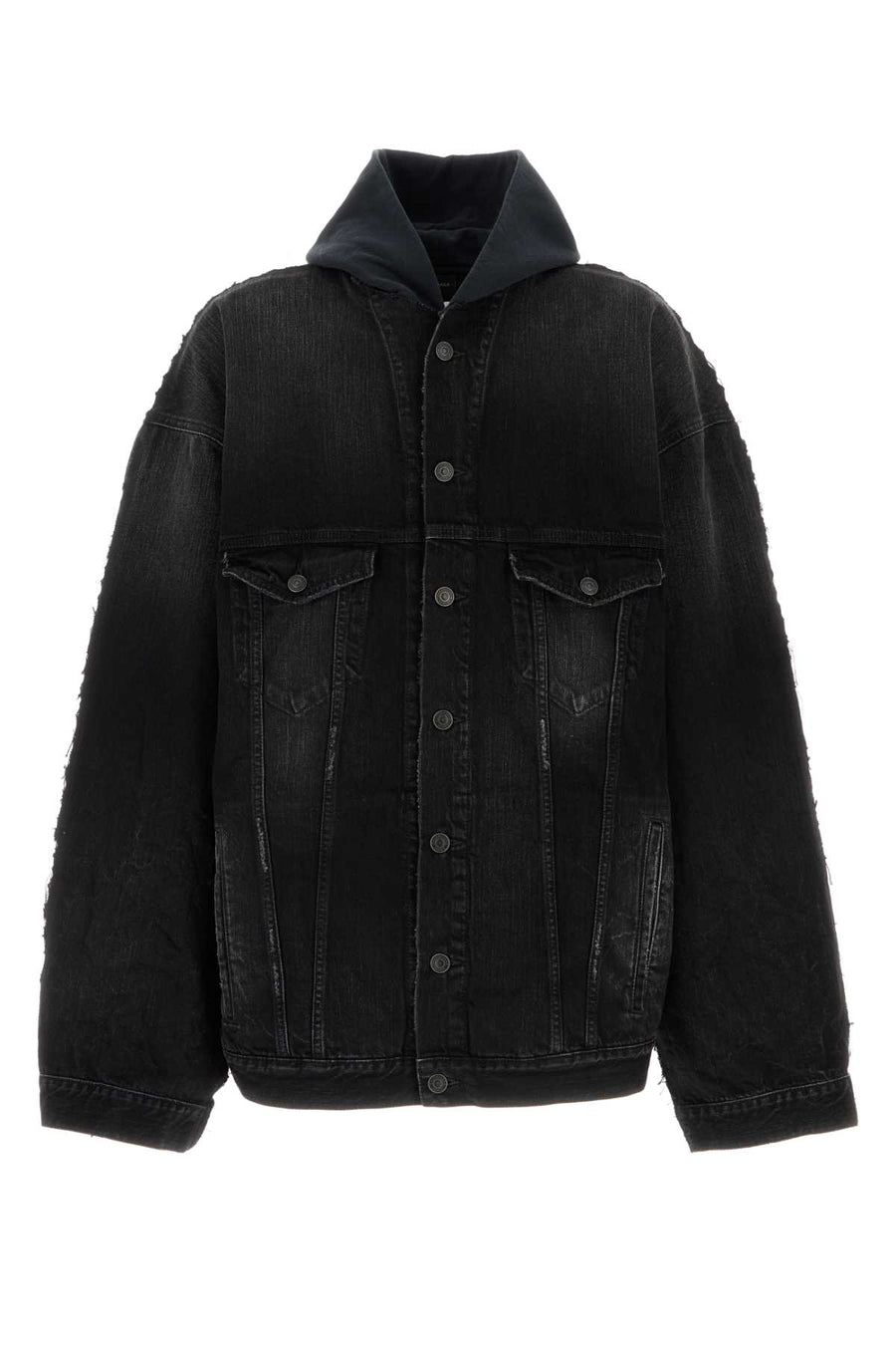 Balenciaga 100% Cotton jacket in black