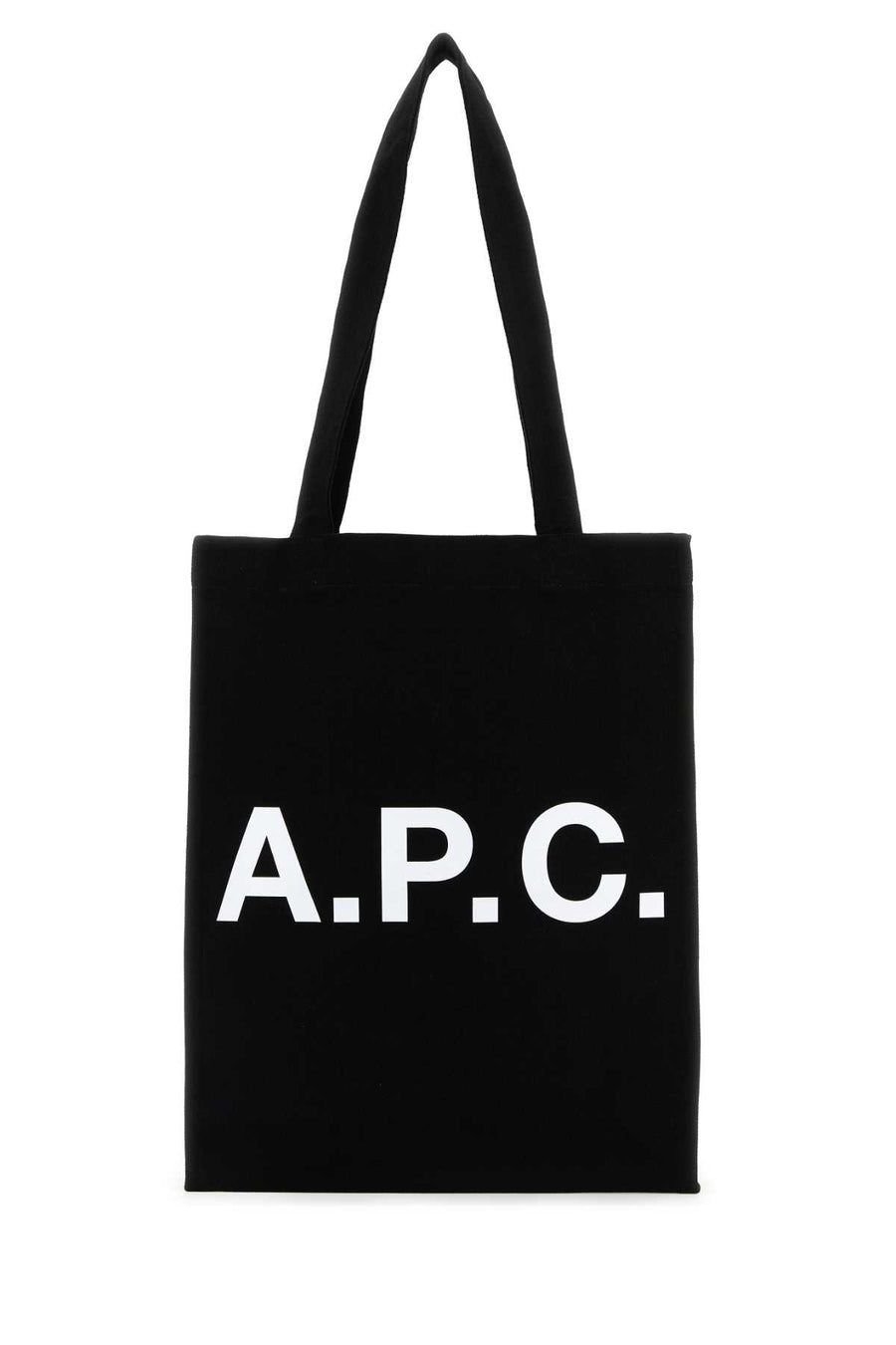 A.P.C. 98% cotton tote bag in black