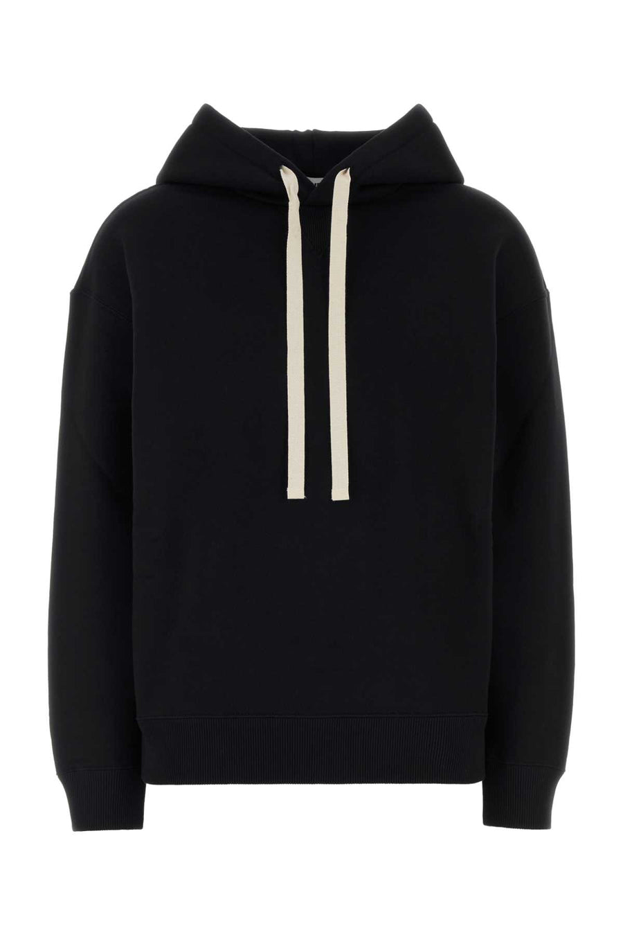 Jil Sander 100% Cotton hoodie in black