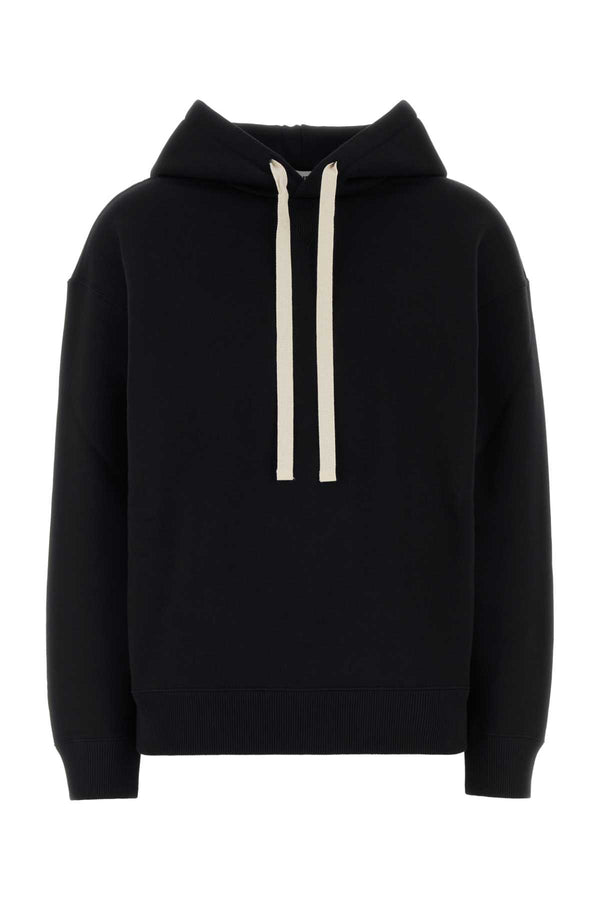 Jil Sander 100% Cotton sweatshirt in black