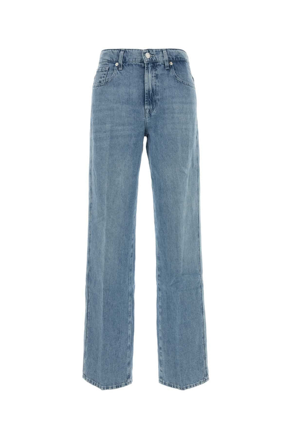 Seven For All Mankind Stove 60% Cotton 40% Linen jeans in blue