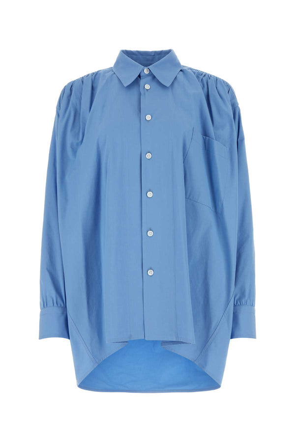 Bottega Veneta 70% Cotton shirt in blue