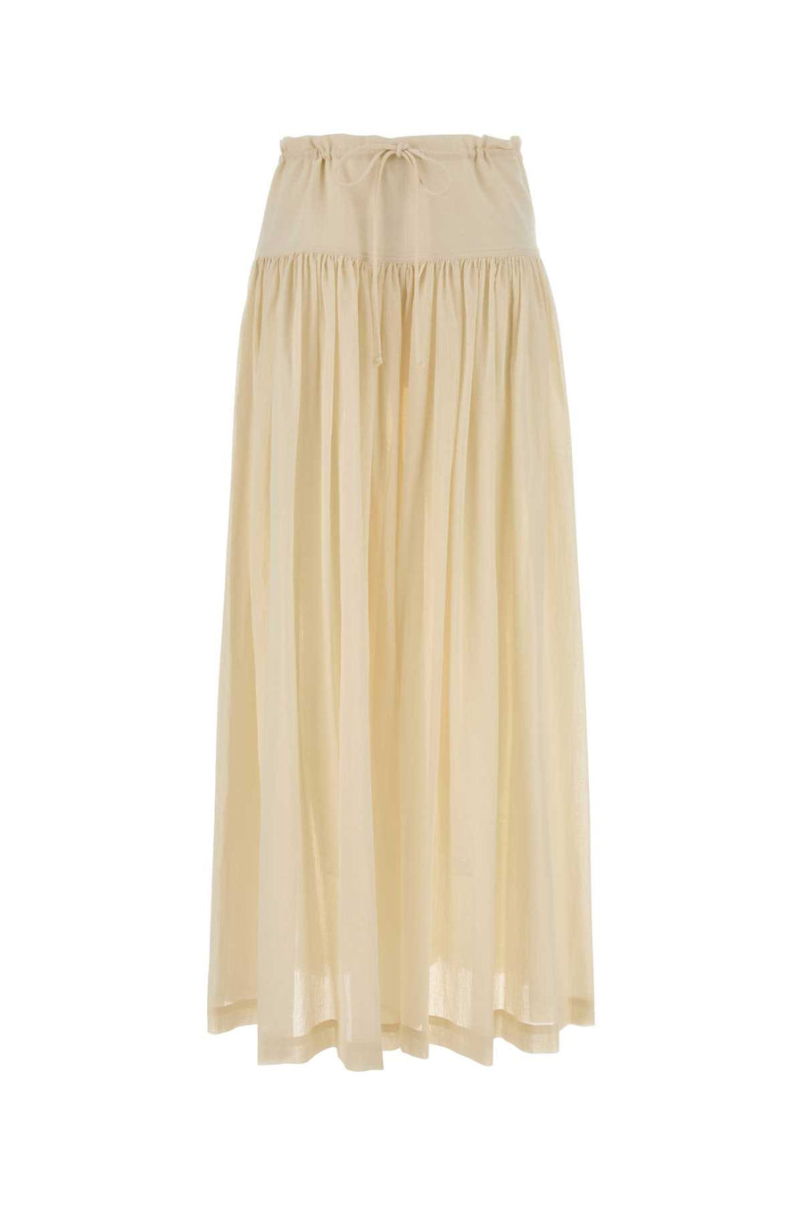 The Row Pant 100% Cotton trouser in beige