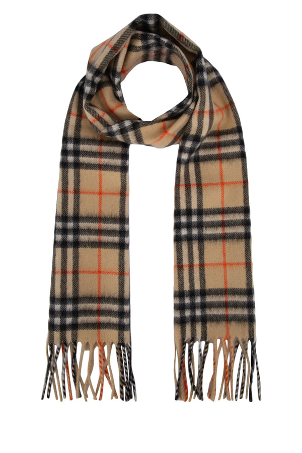 Vtg Chk Cash Scarf Sandipcheck Cashmere Sciarpe E Foulard