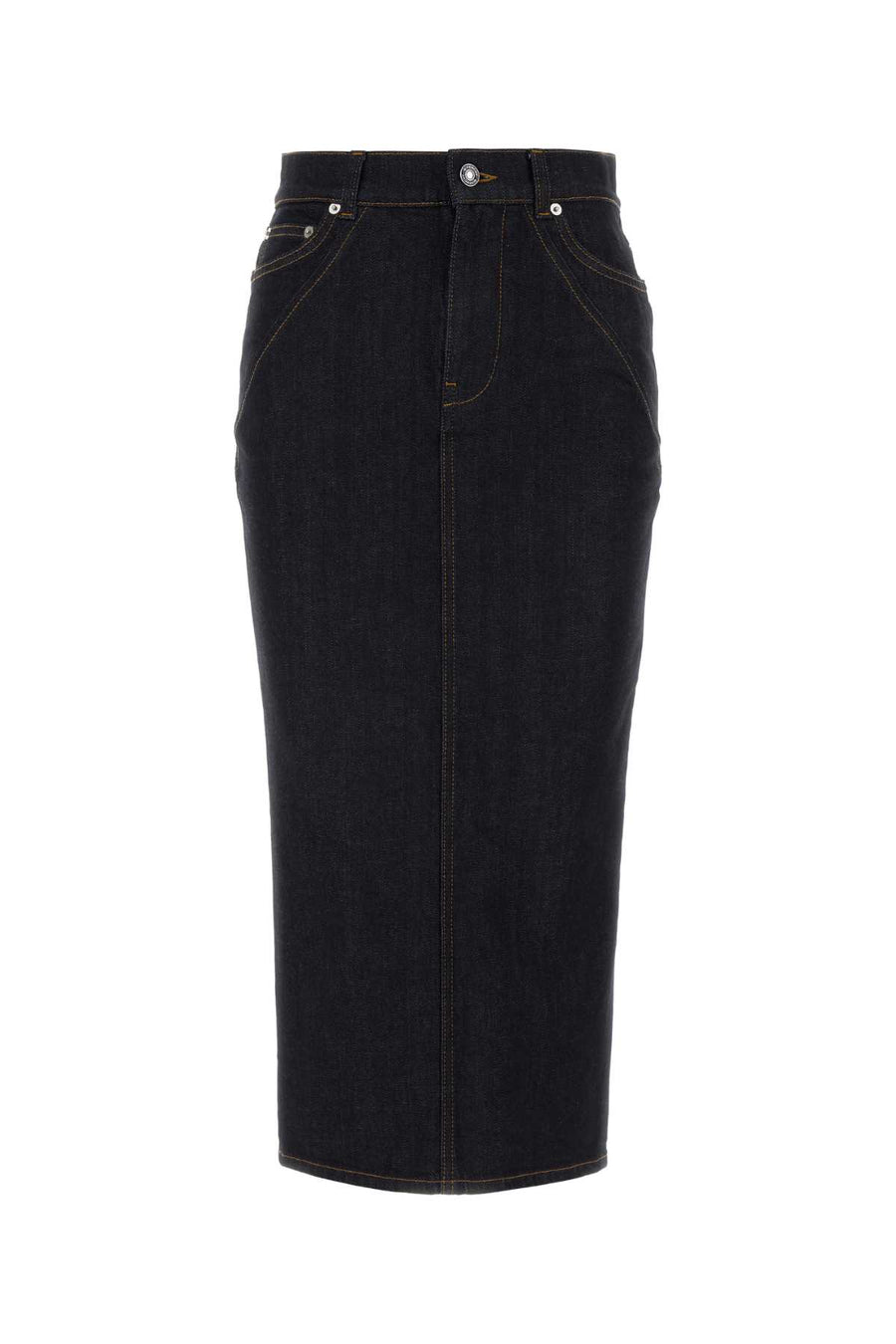 Givenchy Back 98% Cotton skirt in navy