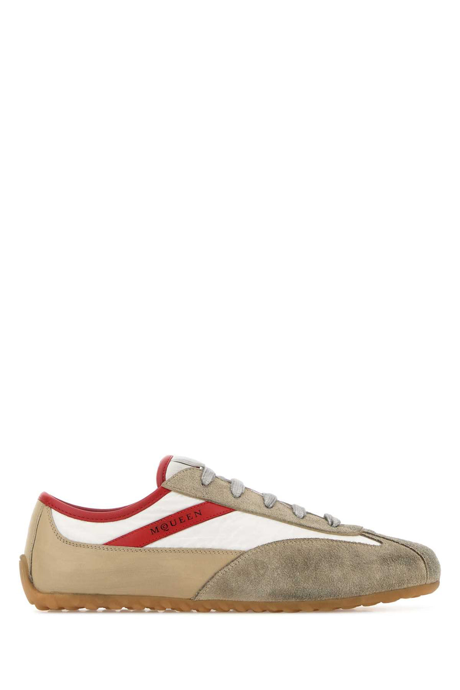 Alexander McQueen Exterior: 100% Leather sneaker in beige