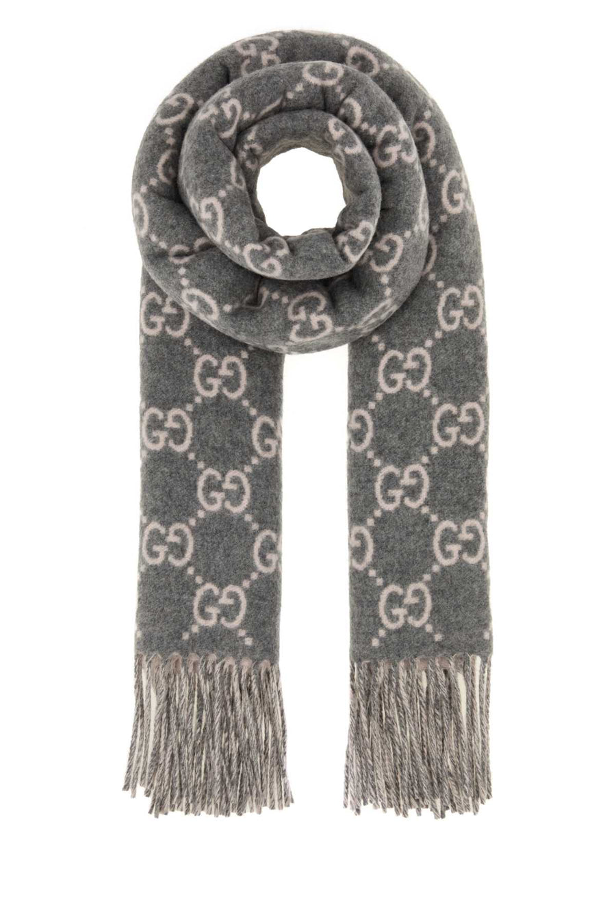 Gucci Canvy Cashmere scarf in gray