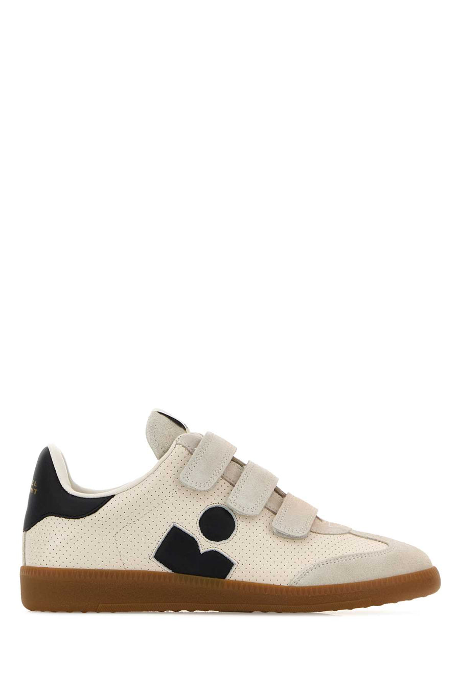 Isabel Marant Exterior: 100% Leather sneaker in beige