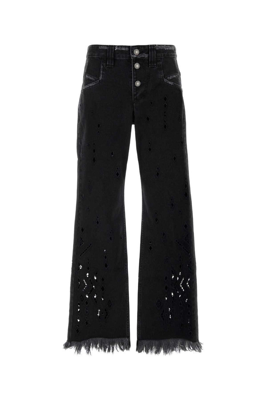 Isabel Marant 100% Cotton jeans in black