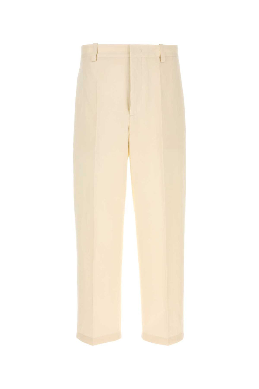 Jil Sander 100% Cotton; pocket lining 100% Cotton trousers in cream