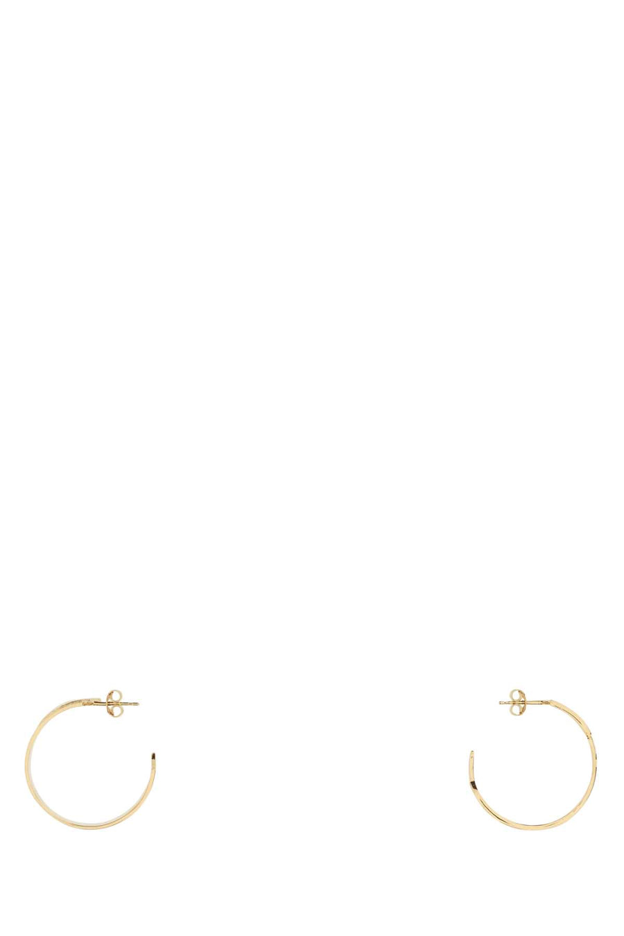Gold Metal Givenchy Tape Earrings Anticgolden Orecchini