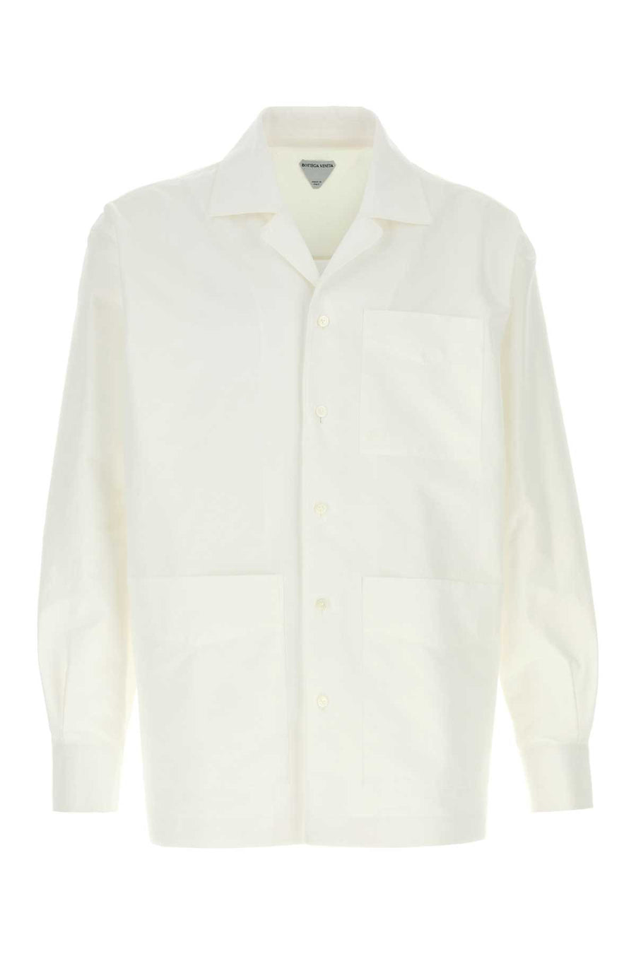 Bottega Veneta Maniche 100% Cotton shirt in white