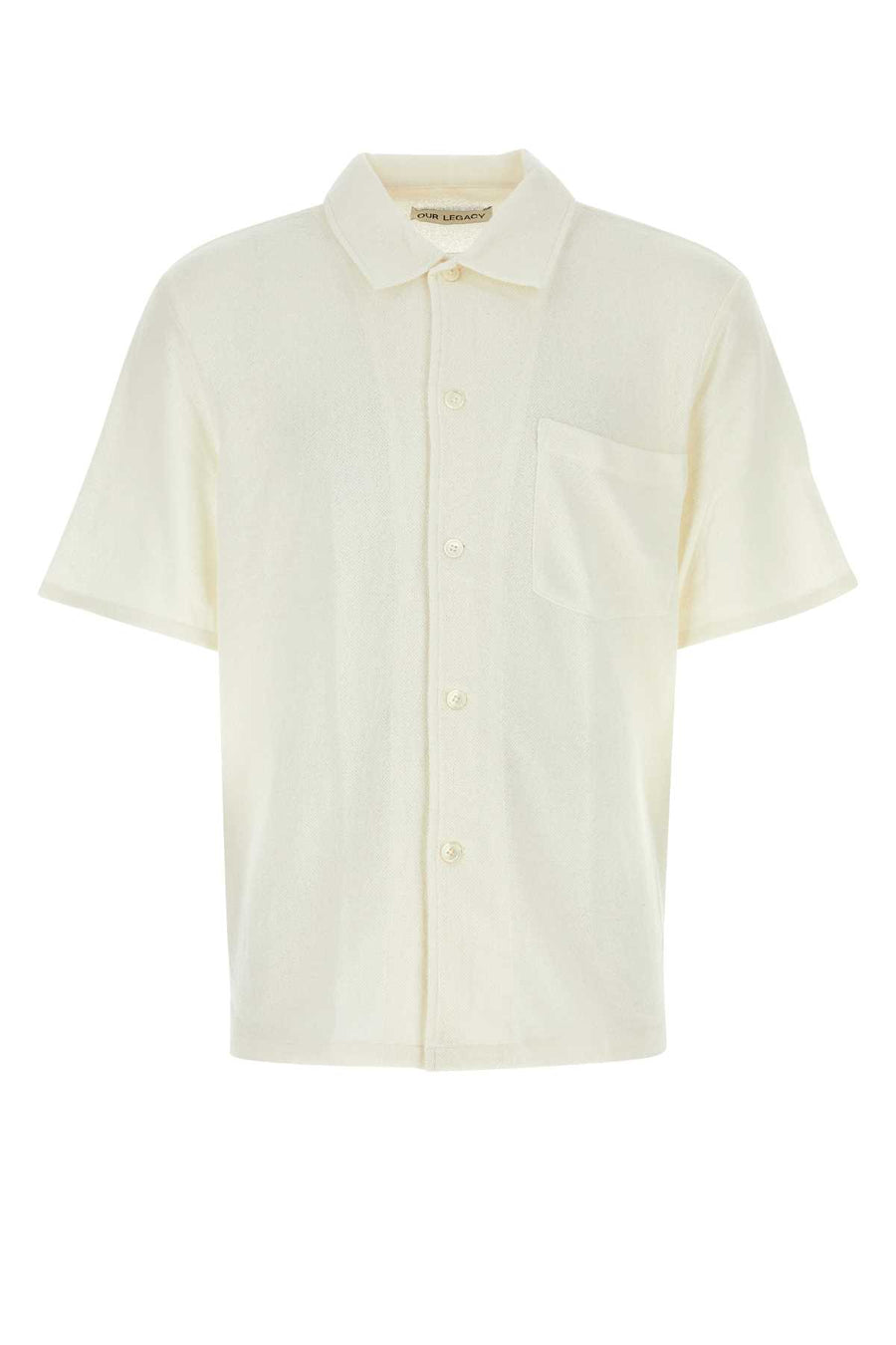Our Legacy 55% Polyester shirt in white