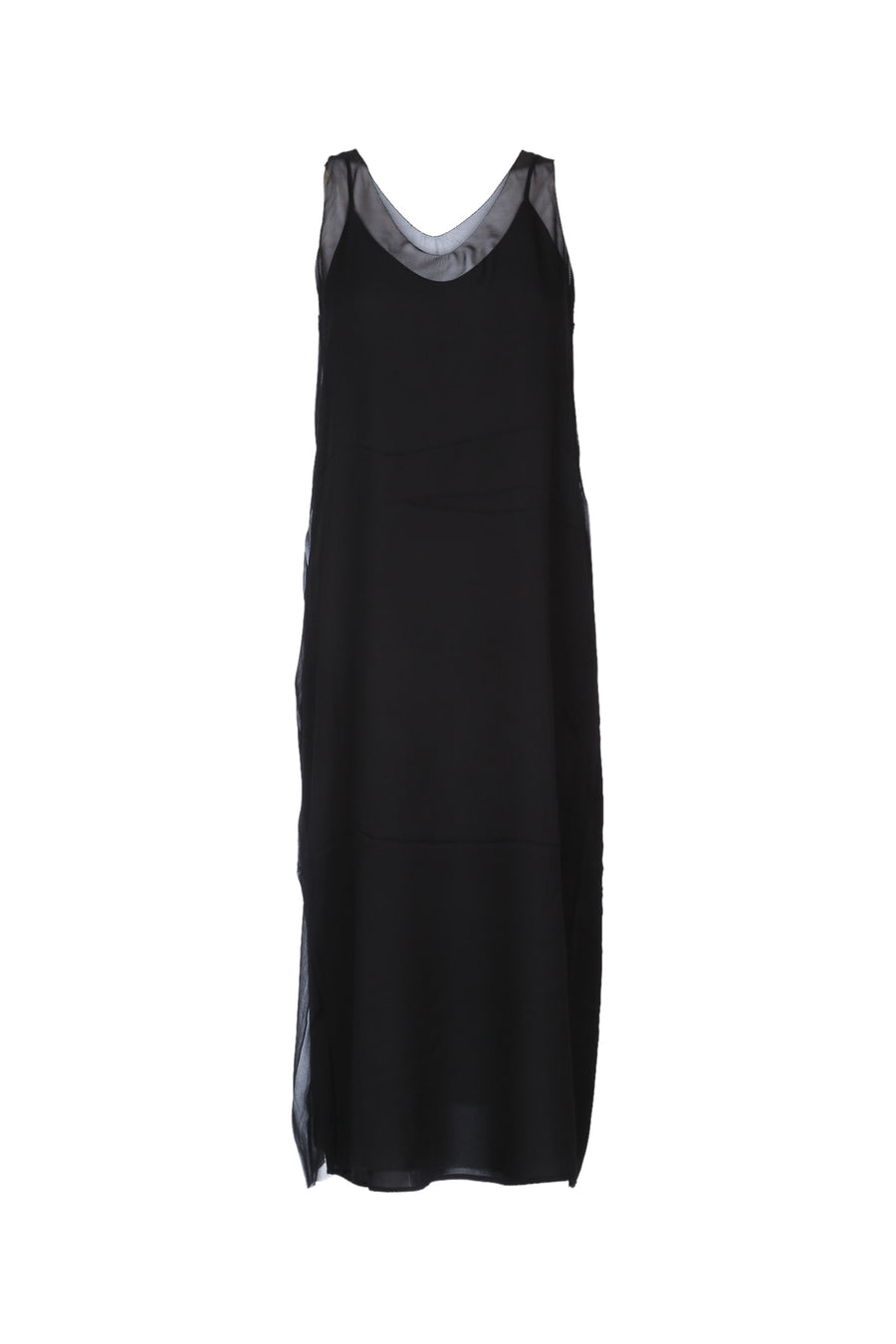 Toteme 100% Silk dress in black