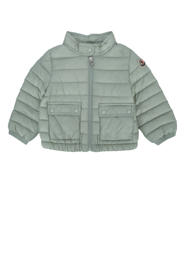 Moncler Jr Jacket 100% Polyamide/Nylon down jacket in gray
