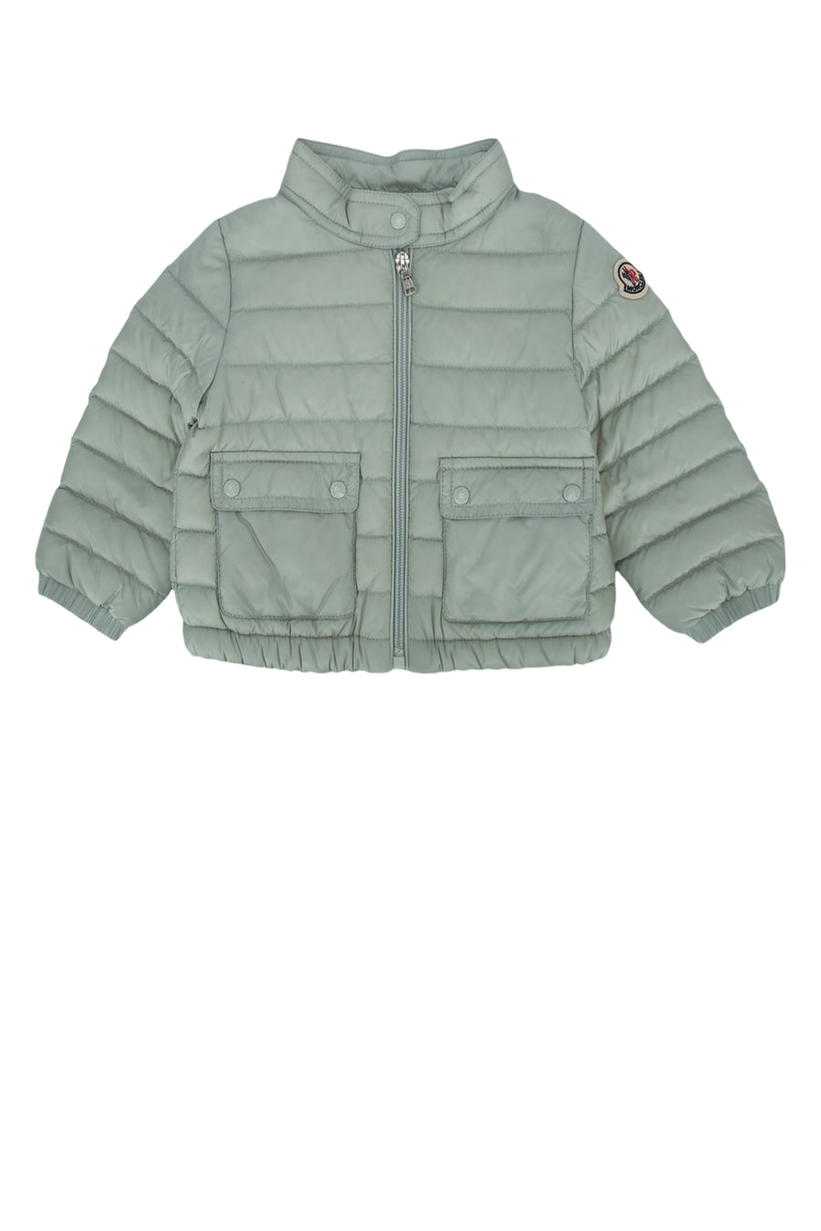 Moncler Jr Jacket 100% Polyamide/Nylon down jacket in gray
