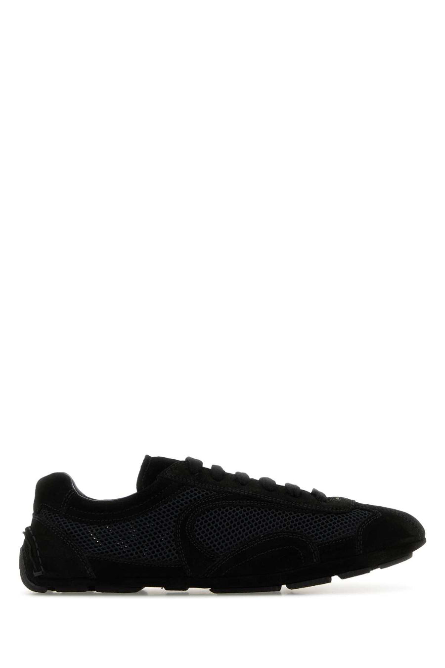 Prada Exterior: 100% Fabric sneaker in black