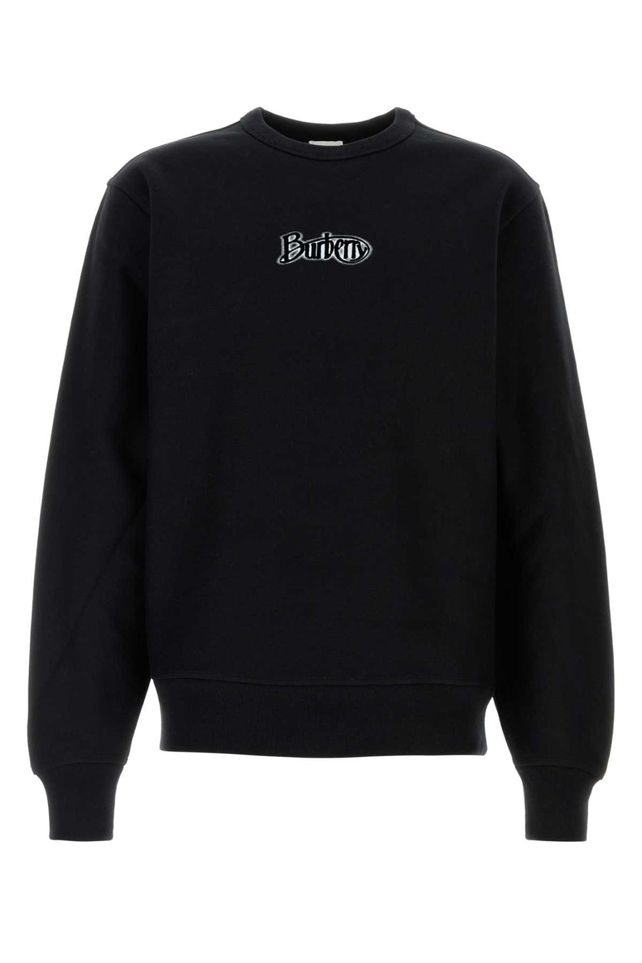 Burberry 93% Cotton sweatshirt in black