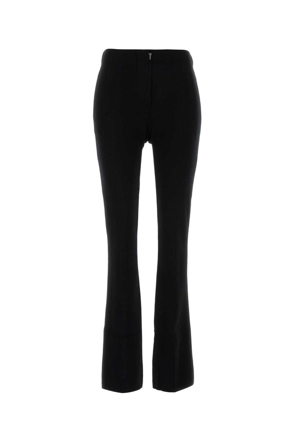 Sportmax 72% Viscose 28% Polyester leggings in black