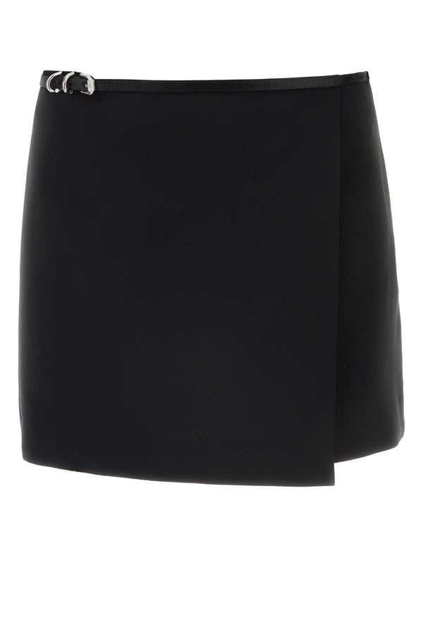 Givenchy Exterior: 100% Silk. Lining: 100% Silk skirt in black