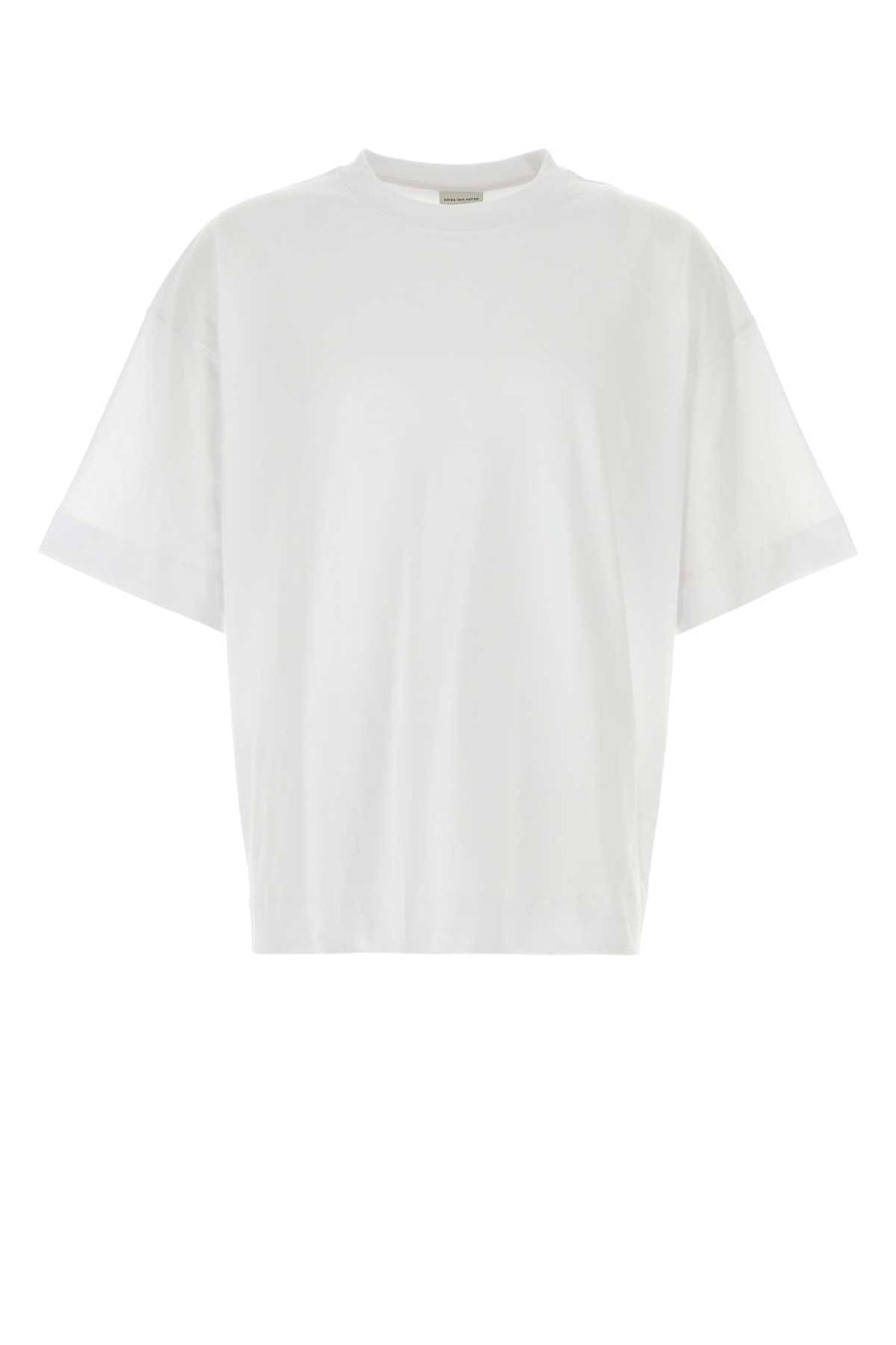 Dries Van Noten 100% Cotton t-shirt in white