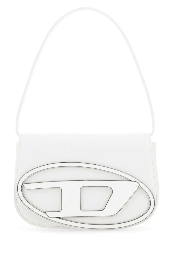 Diesel 100% PMU shoulder bag in white