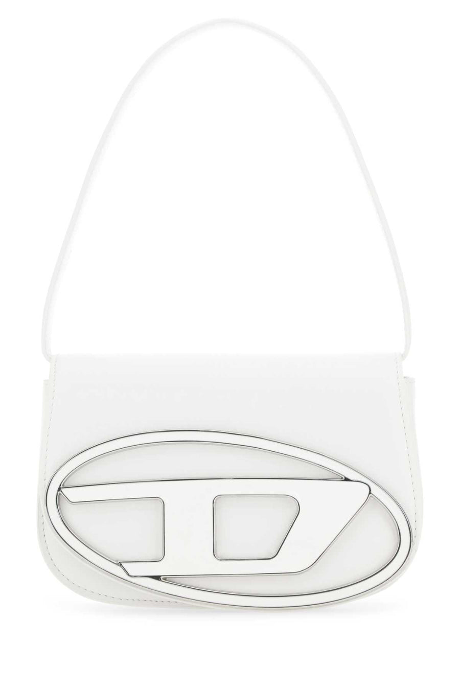 Diesel 100% PMU shoulder bag in white