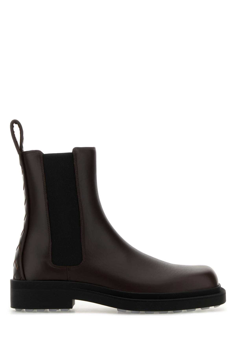 Bottega Veneta Boot Exterior: 100% Calf; Interior: 100% Calf; Sole: Rubber chelsea boot in brown