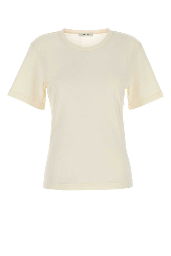 Lemaire 100% Cotton t-shirt in beige