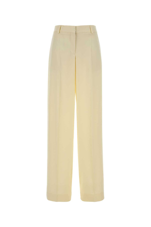 Stella McCartney 73% Acetate trousers in beige