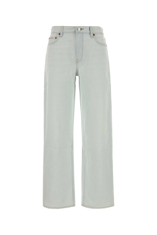 Calvin Klein Straight 100% Cotton jeans in beige