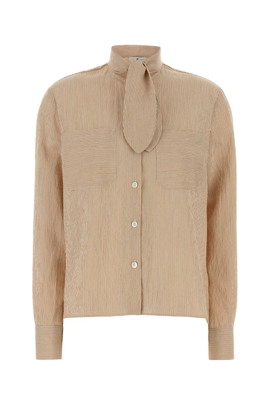 Pt Torino 85% Viscose shirt in beige