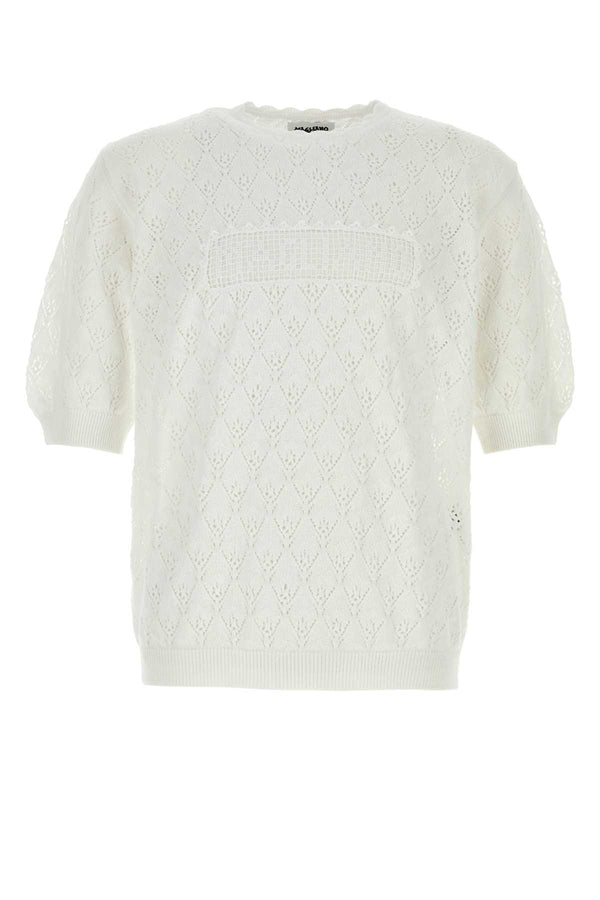 Magliano Comunione 100% Cotton sweater in white