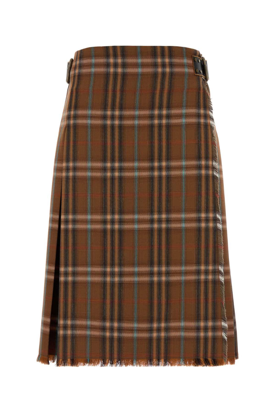 Burberry 100% Wool skirt in brown