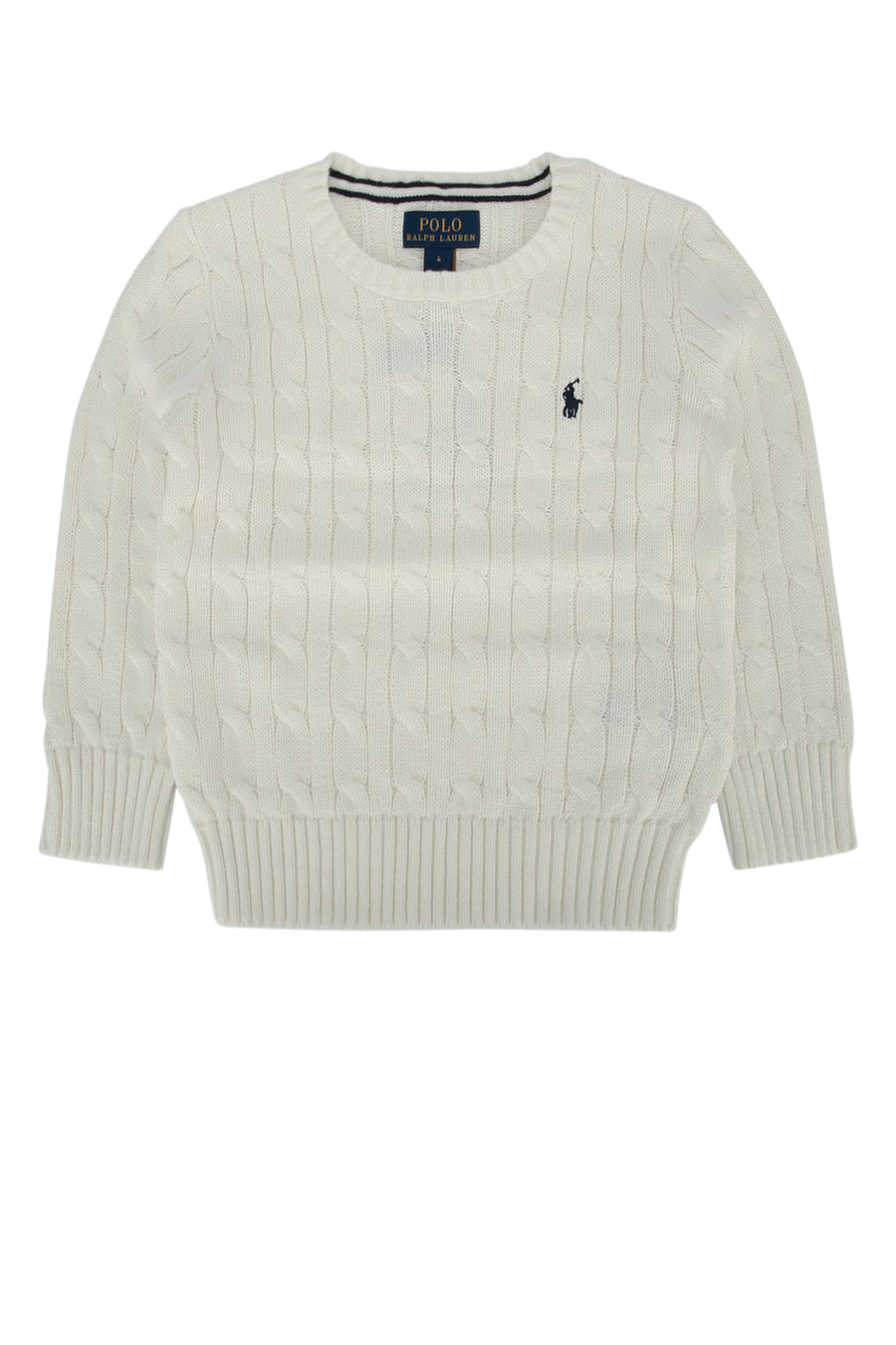 Polo Ralph Lauren Cotton sweater in white