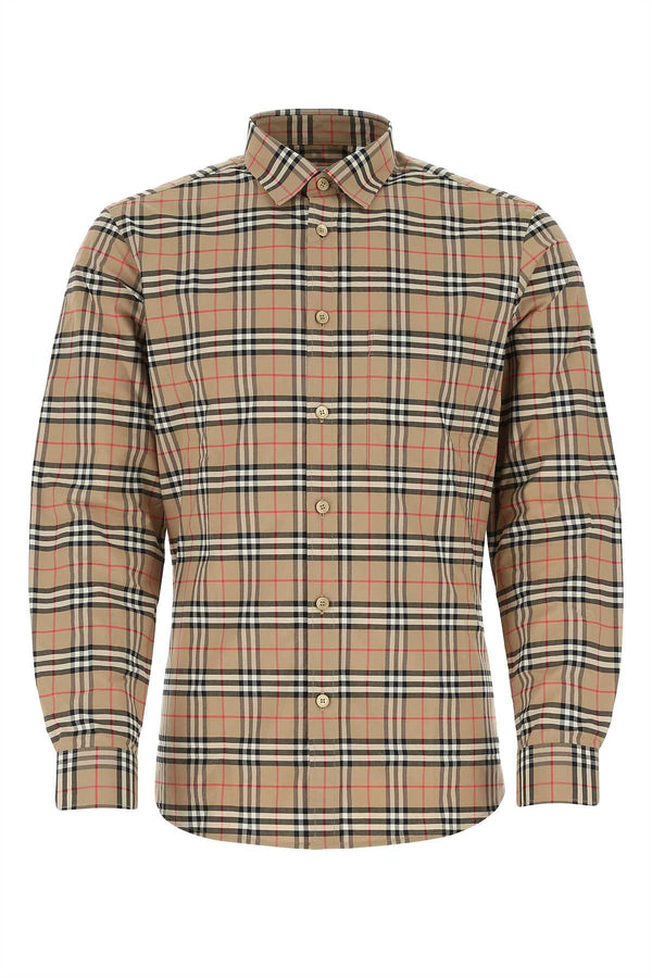 Burberry 95% Cotton shirt in beige