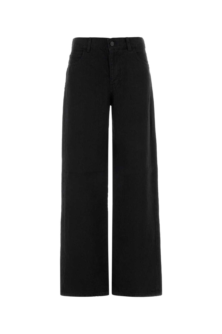The Row Jean 100% Linen jeans in black