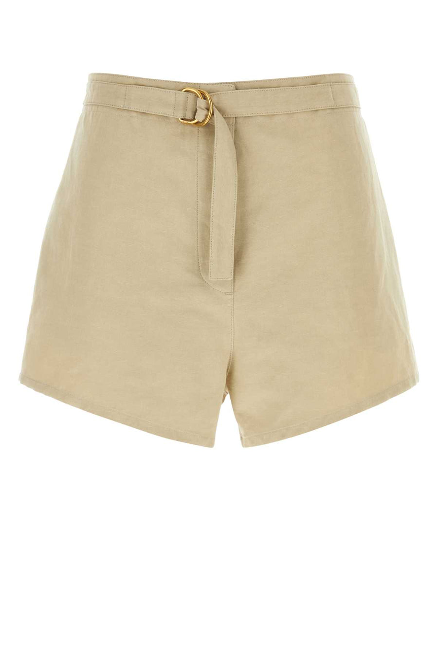 Prada 62% Cotton shorts in beige