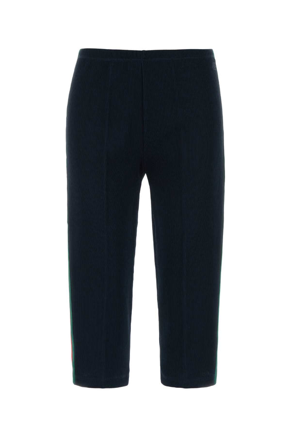 Gucci Cotton mix leggings in navy