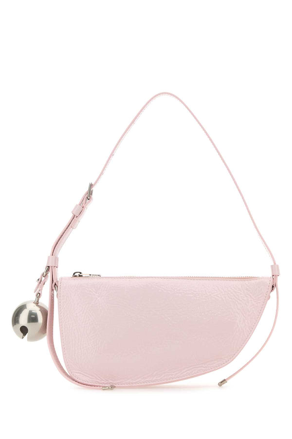 Burberry Exterior: 100% Calf leather shoulder bag in pink