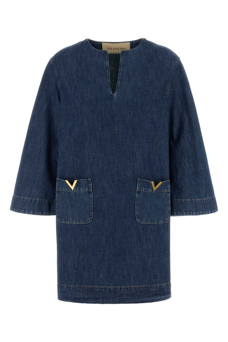 Valentino Garavani 100% Cotton dress in blue