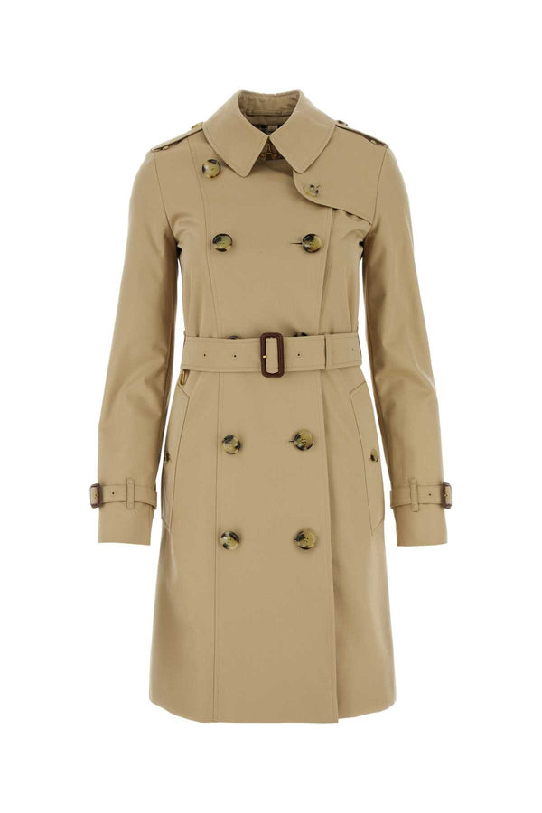 Burberry 100% Cotton trench coat in beige