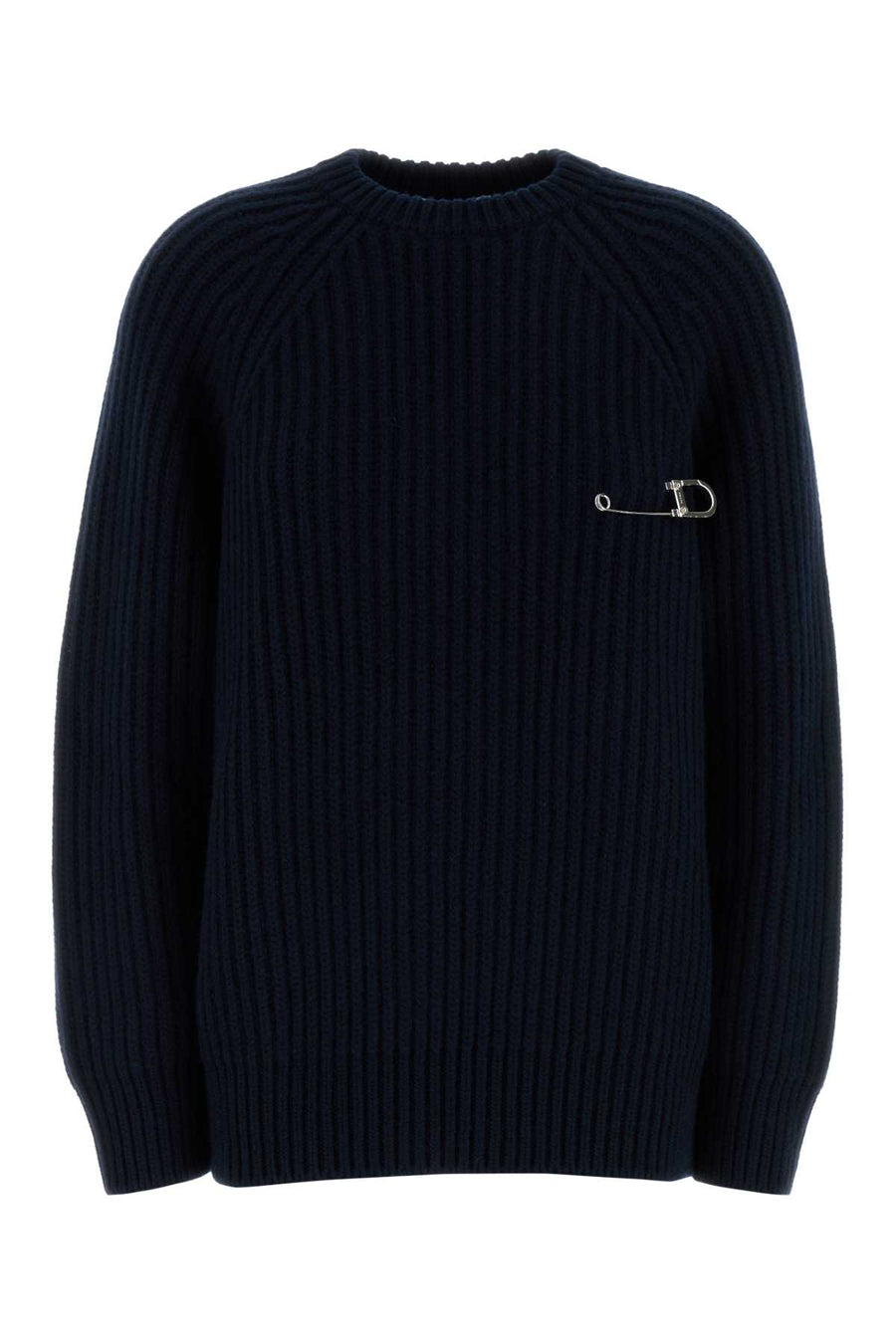 Prada 70% wool sweater in navy