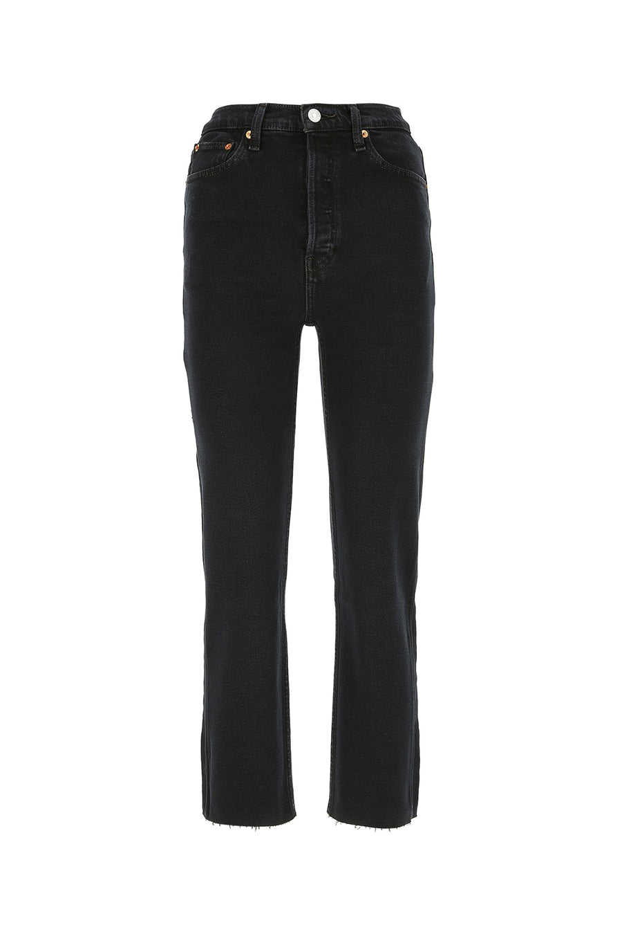 Re Done Jetblueblack Denim jeans in black