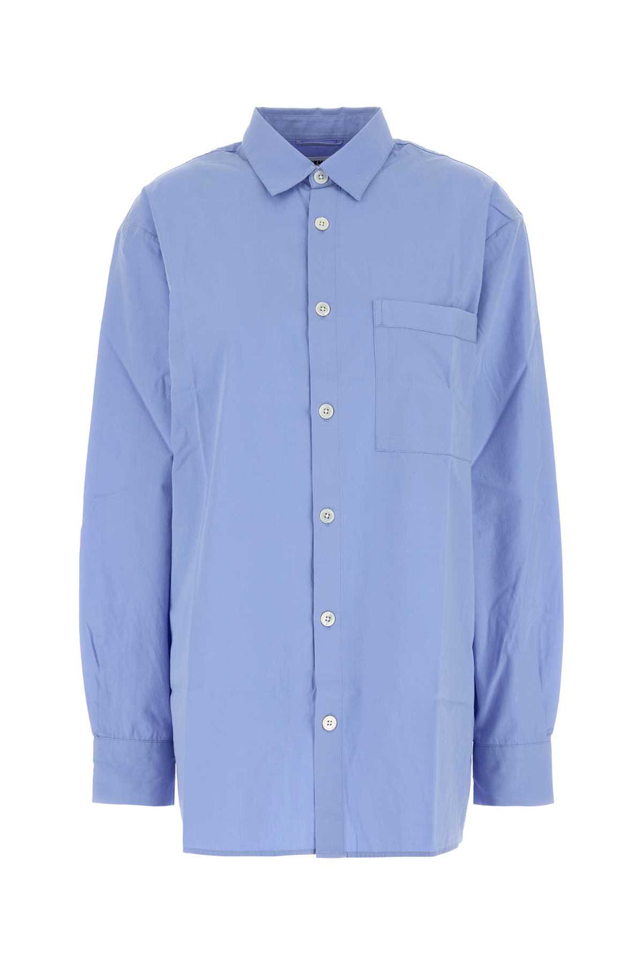 Tekla Pyjamas 100% Organic cotton shirt in blue