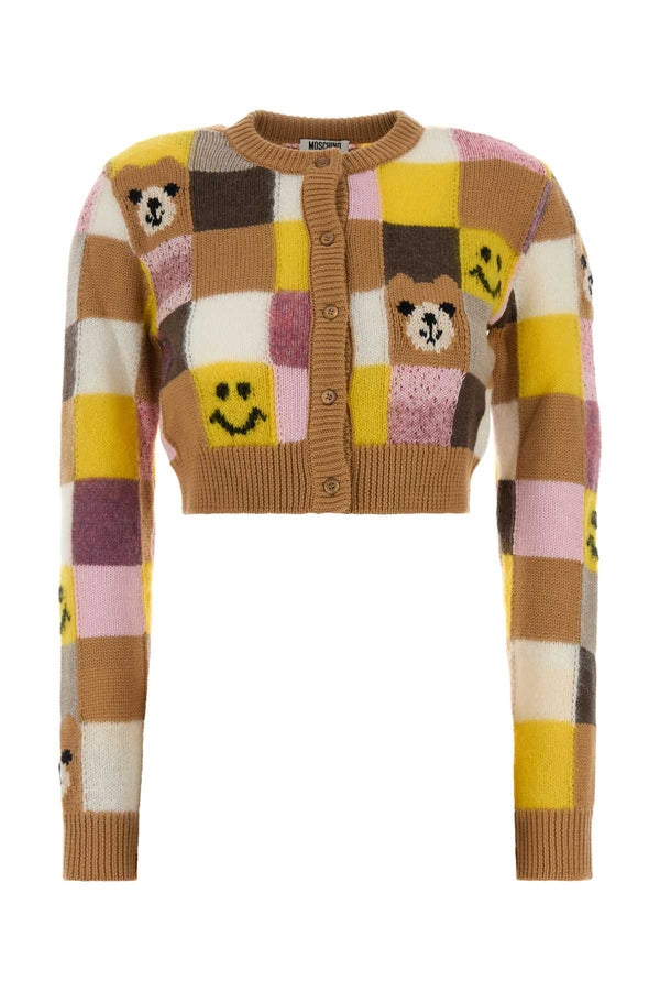 Moschino 35% Nylon cardigan in multicolor