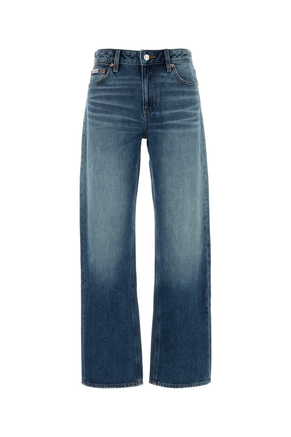 Calvin Klein Straight 100% Cotton jeans in blue